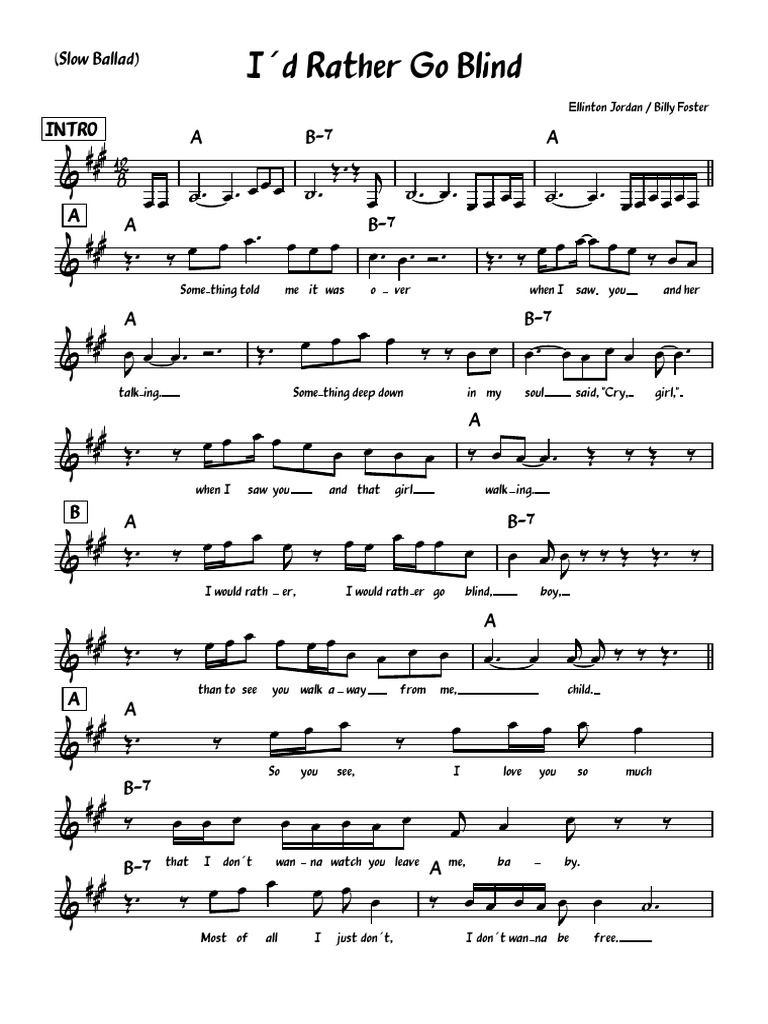 Id rather go blind etta james id rather go blind pdf