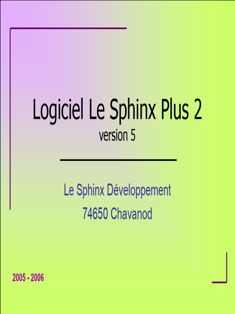 Télécharger Sphinx Plus 2 Gratuitement | PDF | Mise en page | l'Internet