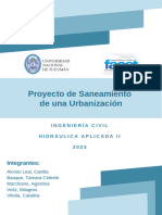 Proyecto de Saneamiento - Grupo 1