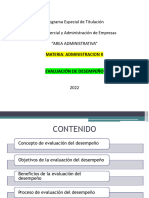 TEMA 6 - Evaluacion de Desempeño