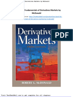 Test Bank For Fundamentals of Derivatives Markets by Mcdonald
