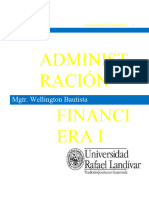 Administracion Financiera I ADMINISTRACI