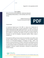 Invitación Presentación Cátedra Nacional - UPTC-3