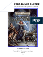 Reinos Olvidados - Los Caballeros de Myth Drannor 03 - La Espada Nunca Duerme by Ed Greenwood (2009)