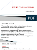 1-Introduction To Pharmacologybscn