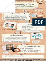 Infografía de Proceso Proyecto Collage Papel Marrón