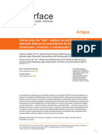 Varios Tons de Não Relatos de Profissionais Da Saúde Basica LGBT