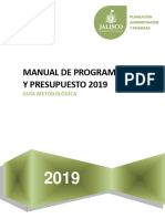 1 Manual de Programación y Presupuesto 2019-2019M