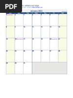 2023 Monthly Calendar Holidays