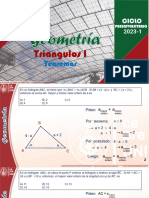 Triangulos I (Teoremas)