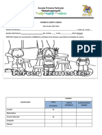 Examen Tercer Trimestre 4to