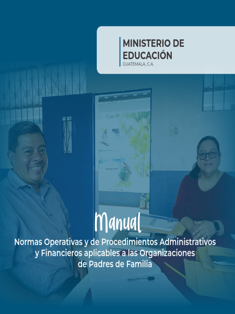 Manual OPF: Normas y Procedimientos 2023 | PDF | Enseñando | Educación ...