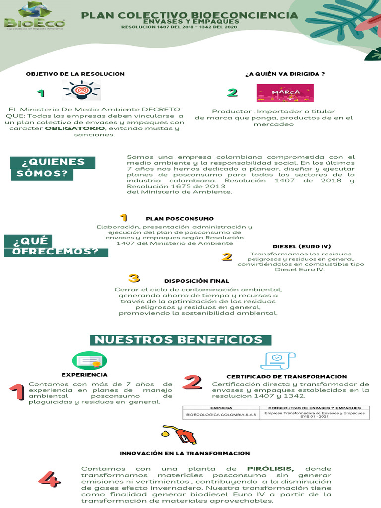 PRESENTACIÓN BIOECO | PDF | Residuos | Entorno natural