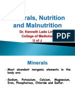 8.minerals, Nutrition and Malnutrition