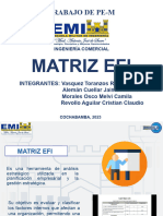 Matriz Efe y Foda Estrategico