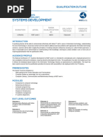 MIE MICT SETA Systems Developement NQF Level 5 Qualification Outline Ix89jl