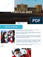 Presentacion Informe de Rendicion de Cuentas 1er. Cuatrimestre 2023