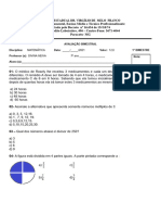 Avaliação 7° Ano 1° Bimestre