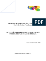 ¿Cuál Es El Efecto de La Regulación Gubernamental de Las Empresas