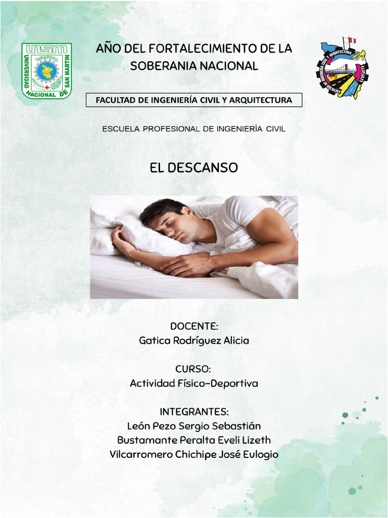 Tipos y Beneficios del Descanso | PDF | Dormir | Estrés (biología)