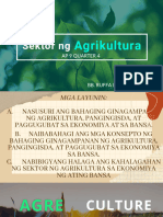 Green Clean Agricultural Industry Presentation Template