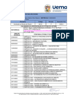 PLANO DE ENSINO - IED I - Cronograma Fichas de Leitura