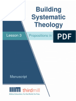 BuildingSystematicTheology.lesson3.Manuscript.english