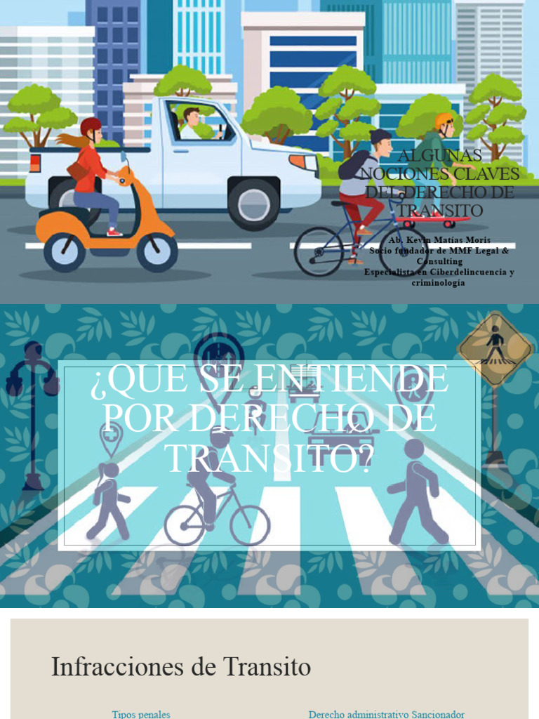 Algunas Nociones Claves Del Derecho De Transito Pdf