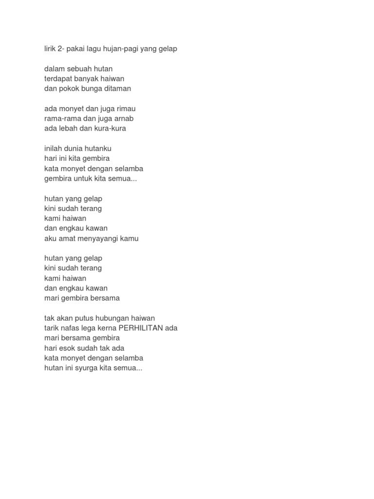 Lirik Pdf