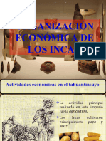 Organización Económica de Los Incas - Pps