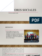 Actores Sociales