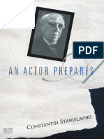 Constantin Stanislavski, An Actor Prepares - An Actor Prepares
