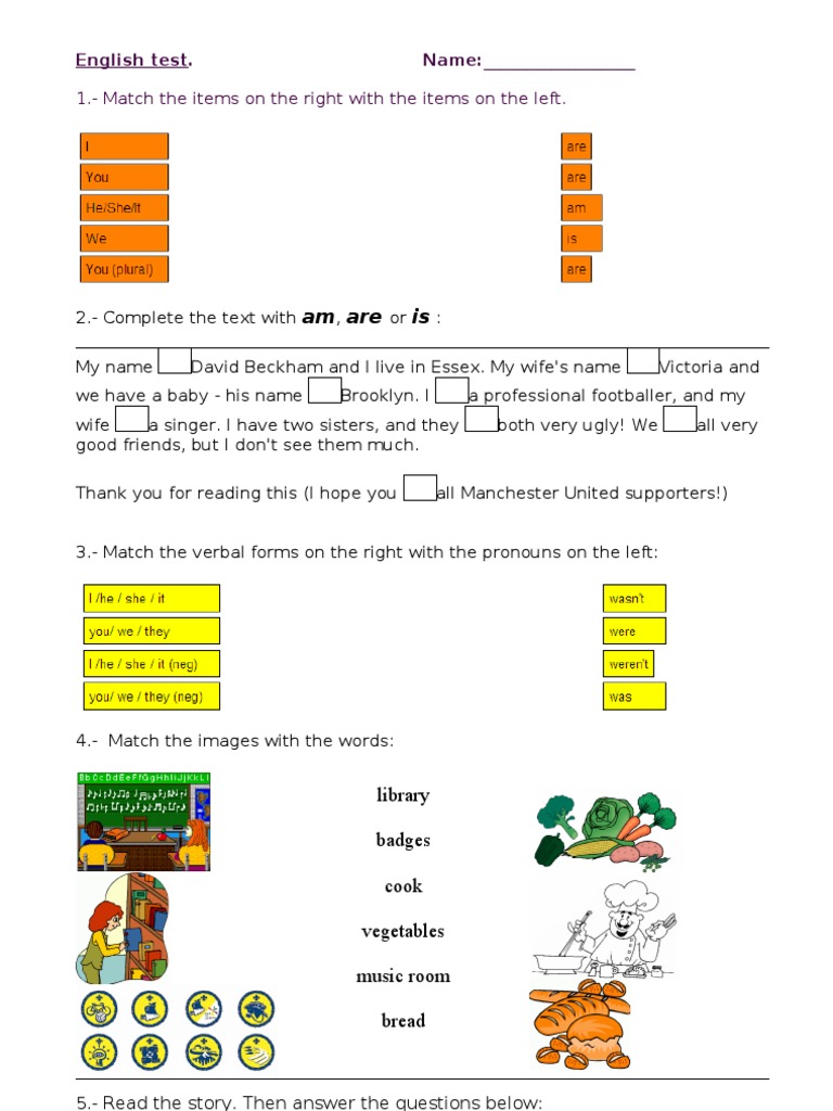 English Test | PDF | Language Arts & Discipline