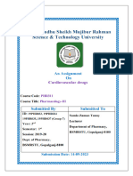 Cardiovascular Drugs (Group-7)