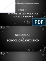 UNIT 2 School As An Agent of Social Change