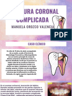 Presentación Médica de Caso Clínico Fondo Acuarela Con Rectángulo Blanco