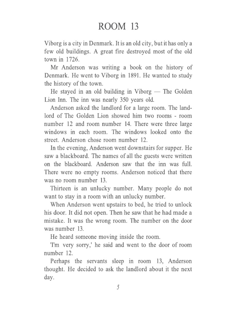 Room 13 | PDF
