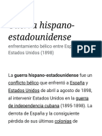 Guerra Hispano-Estadounidense - Wikipedia, La Enciclopedia Libre