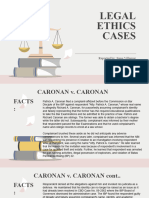 Legal Ethics Cases