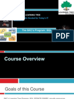 The SKC's SQL SERVER 2008R2 Program - Day 1