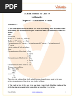 Class 10 - Maths - Areas Related To Circles