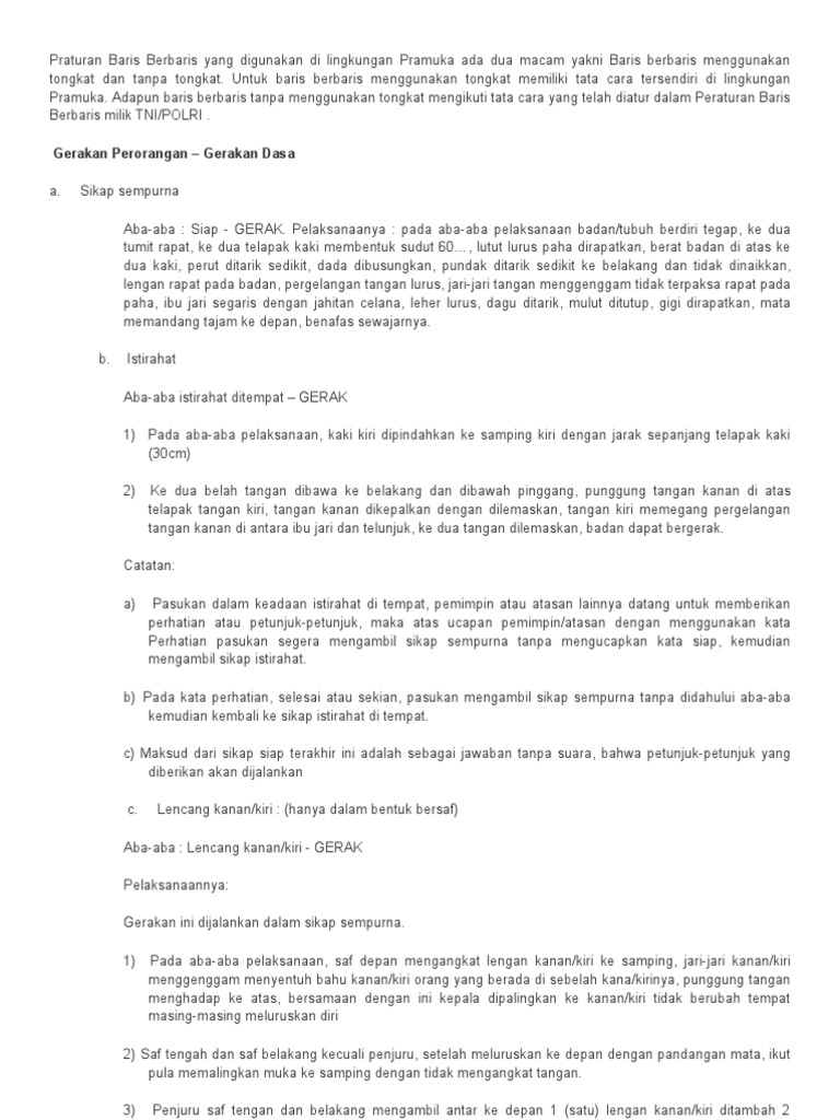 Baris Berbaris Pdf