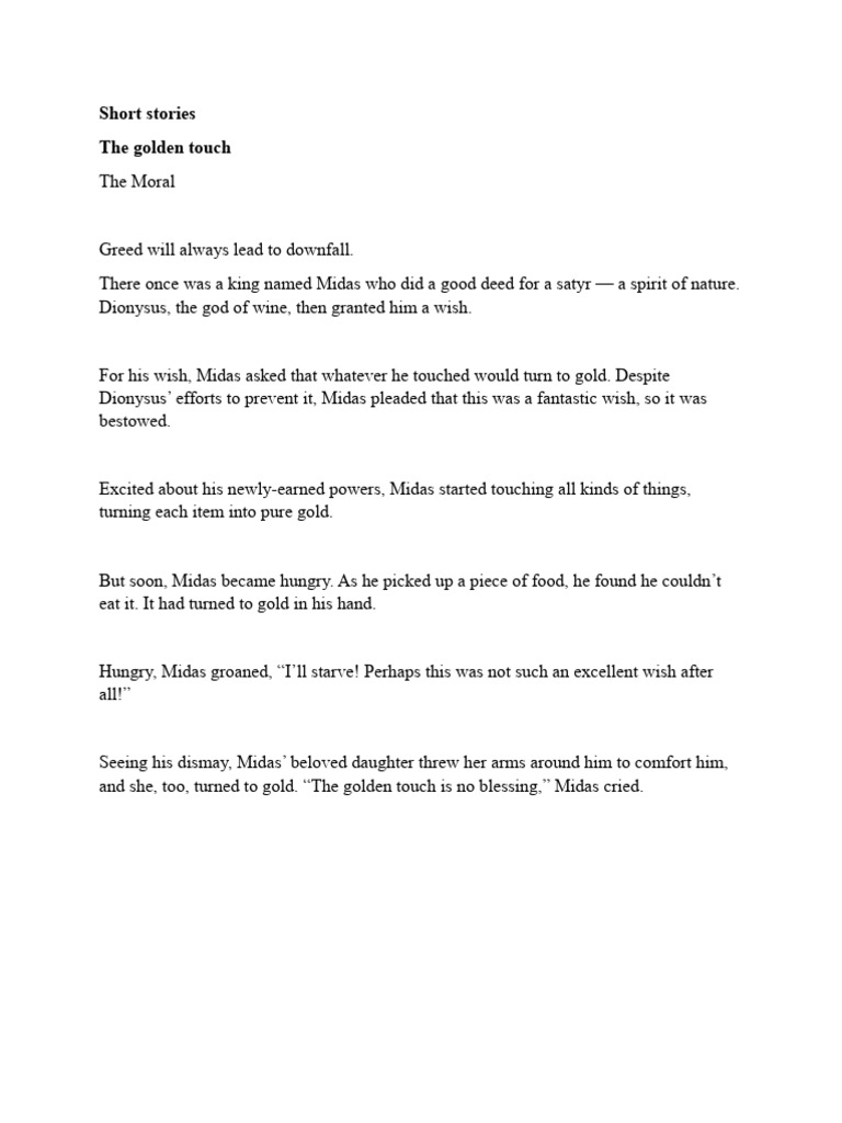 Short Stories | PDF