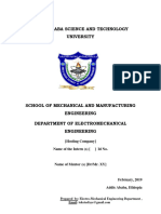 Internship Guidelines (Mechatronics)