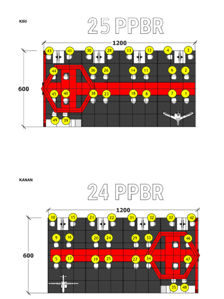 Plot Floor PPBR Booth | PDF