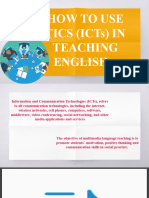 Topic 6 How To Use Tics in Teaching English