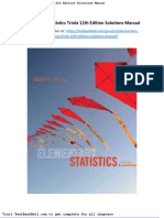 Elementary Statistics Triola 12th Edition Solutions Manual
