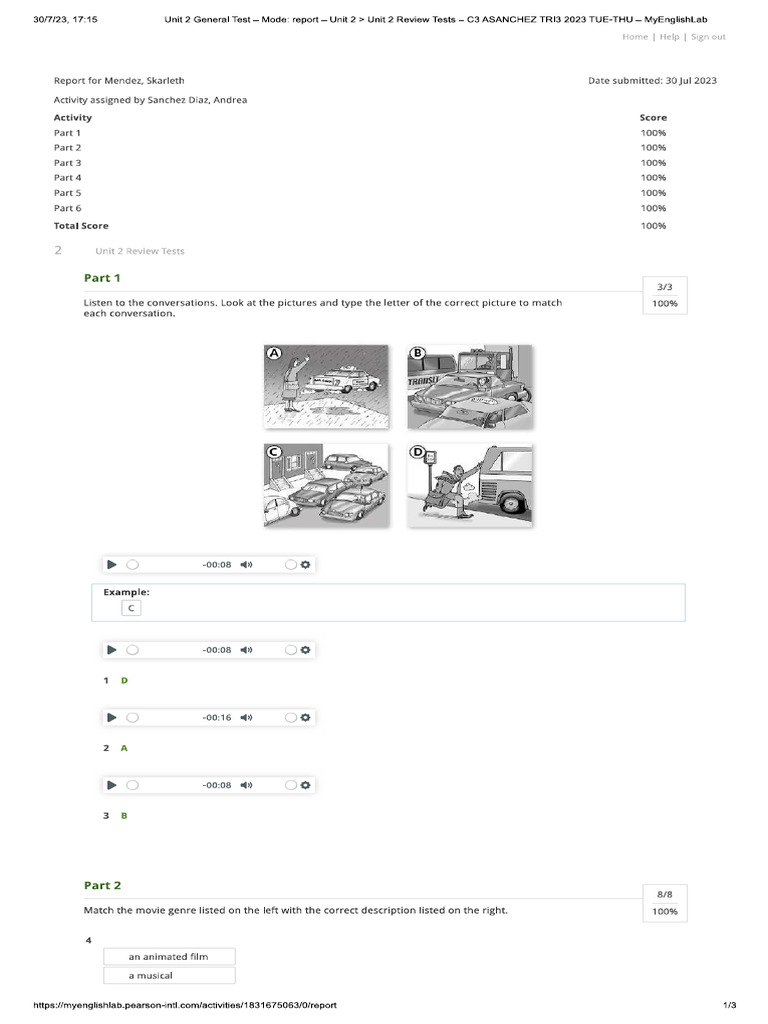 General Test Unit 2 Top Noch 2 Pdf