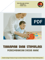 Booklet Tahapan Dan Stimulasi Perkembangan Anak