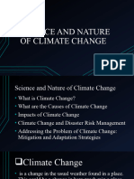 Science and Nature of Climate Change